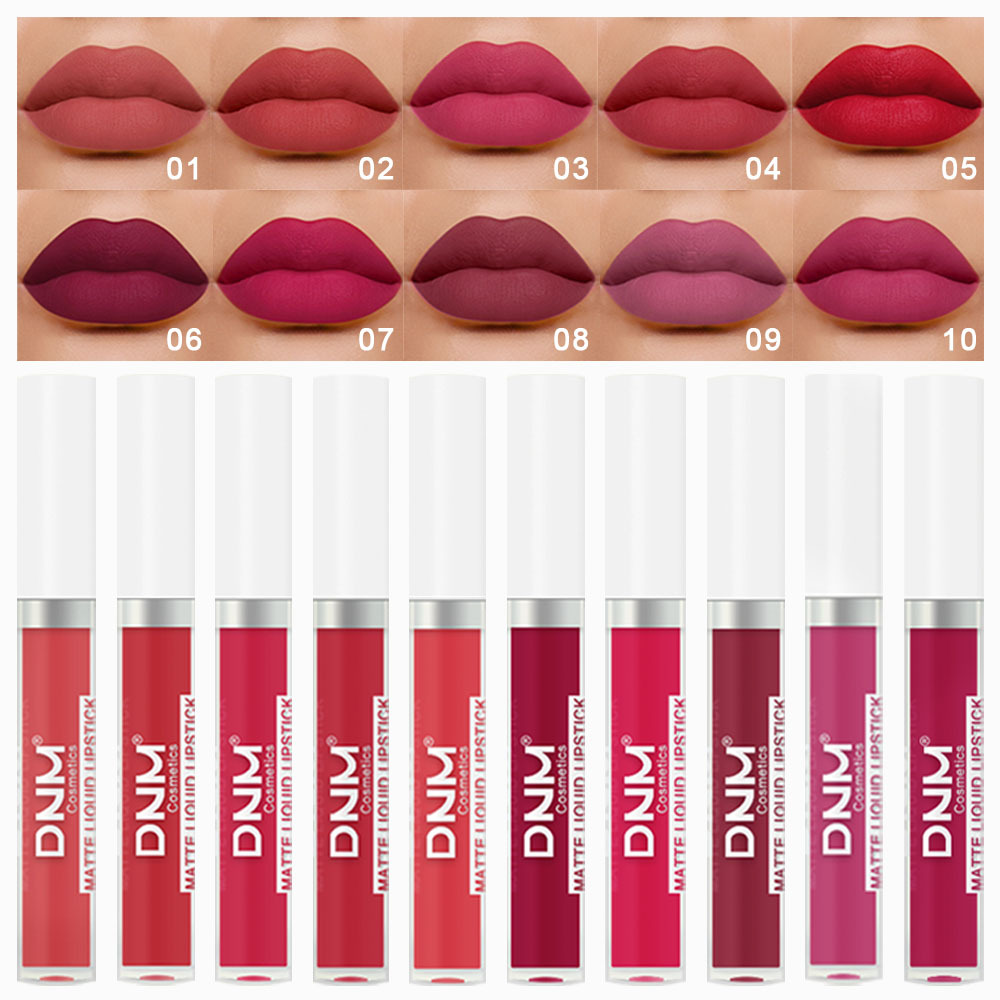 Matte Velvet Lip Tint Long Lasting - DNM 18 컬러 매트 벨벳 립글로스
