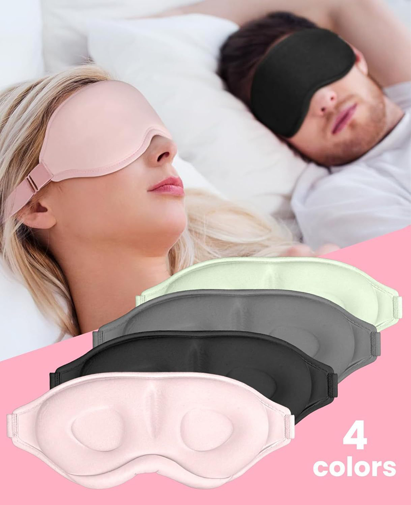 Massage - 3D 수면 안대 여행용 휴식 보조