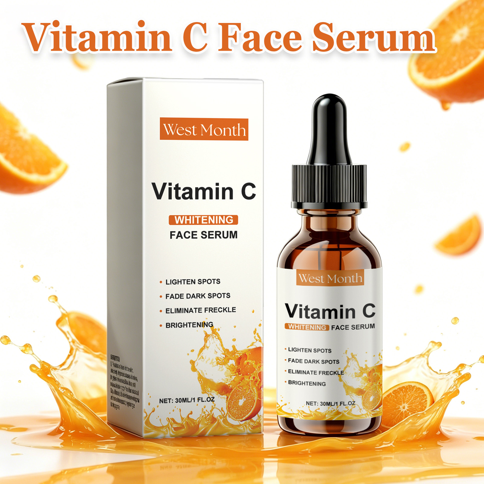비타민 C 페이셜 에센스 다크 스팟 리무버 브라이트닝  - Hyaluronic Acid Facial Serum 리뷰 및 가격